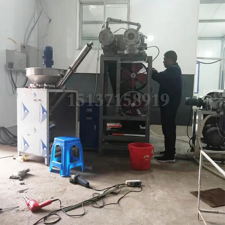 全自動米線機售后安裝現場