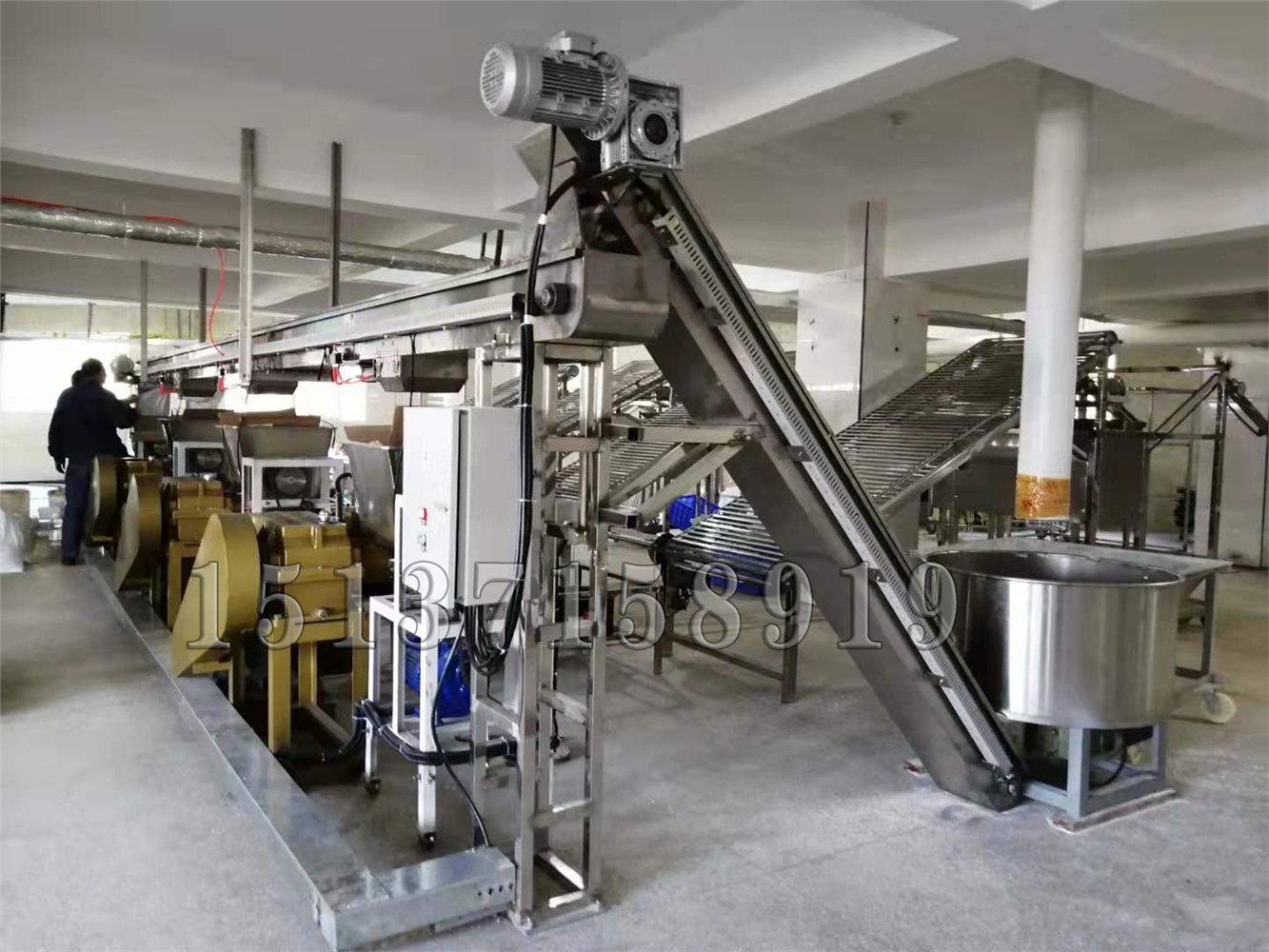 全自動米線機安裝現場